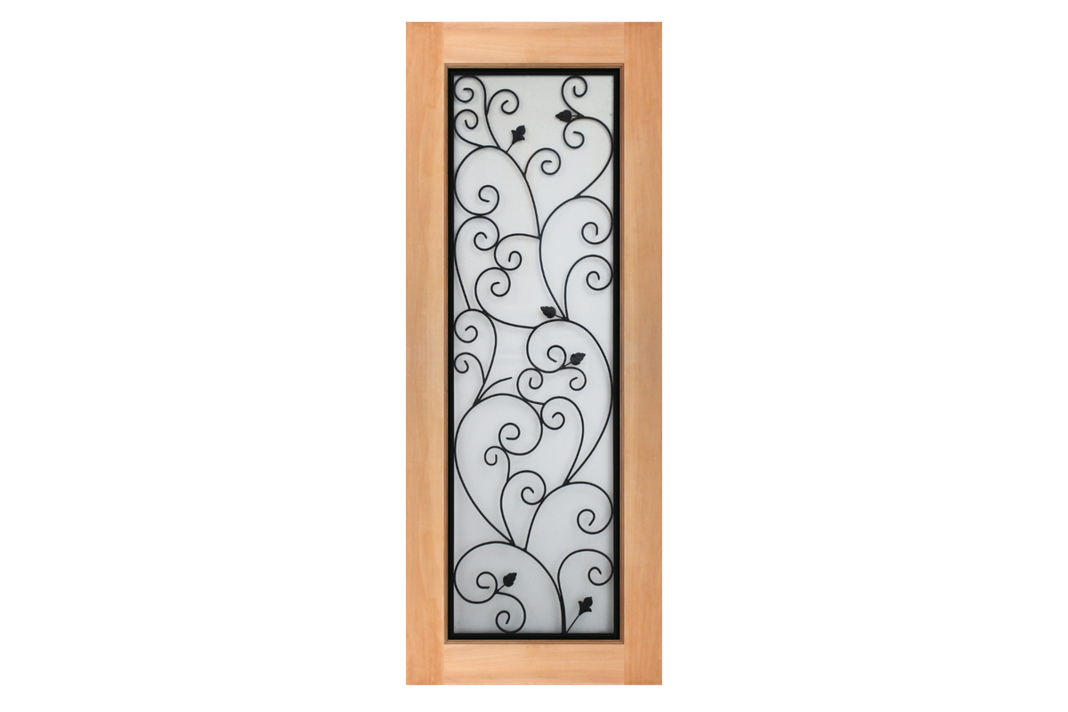 Agora Doors Entrance &amp; Internal Door Vision 45 Wrought Iron