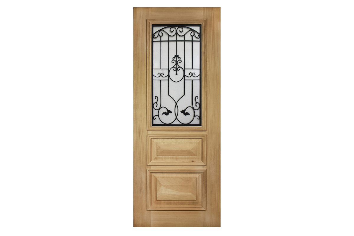 Agora Doors Entrance &amp; Internal Door Brighton 310 Wrought Iron