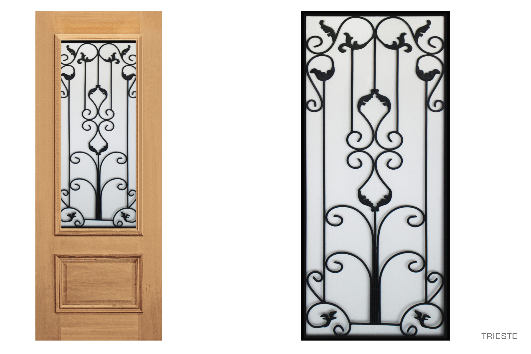 Agora Doors Entrance Door Cairns 275 Wrought Iron