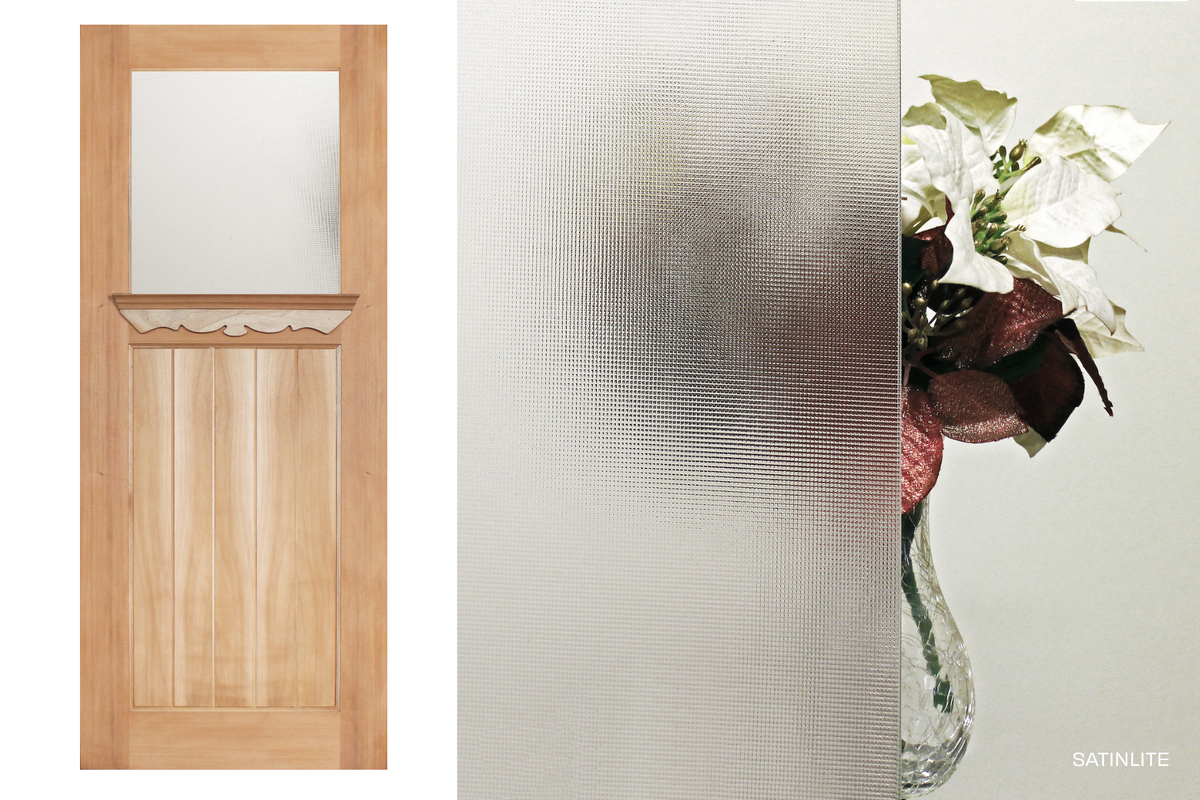 Agora Doors Entrance Door Shiplap 255 with Ledge &amp; Scroll