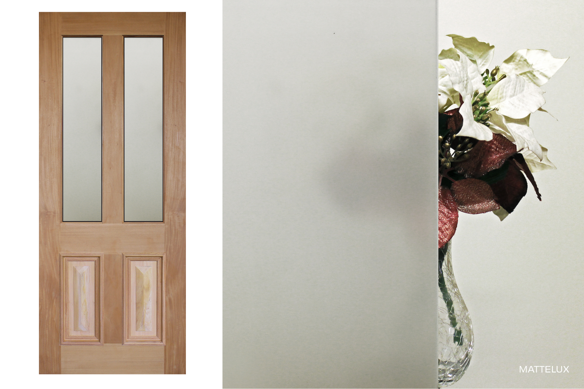 Agora Doors Entrance & Internal Door Victorian 155 Cricket Bat & Bolection Mould + Glass