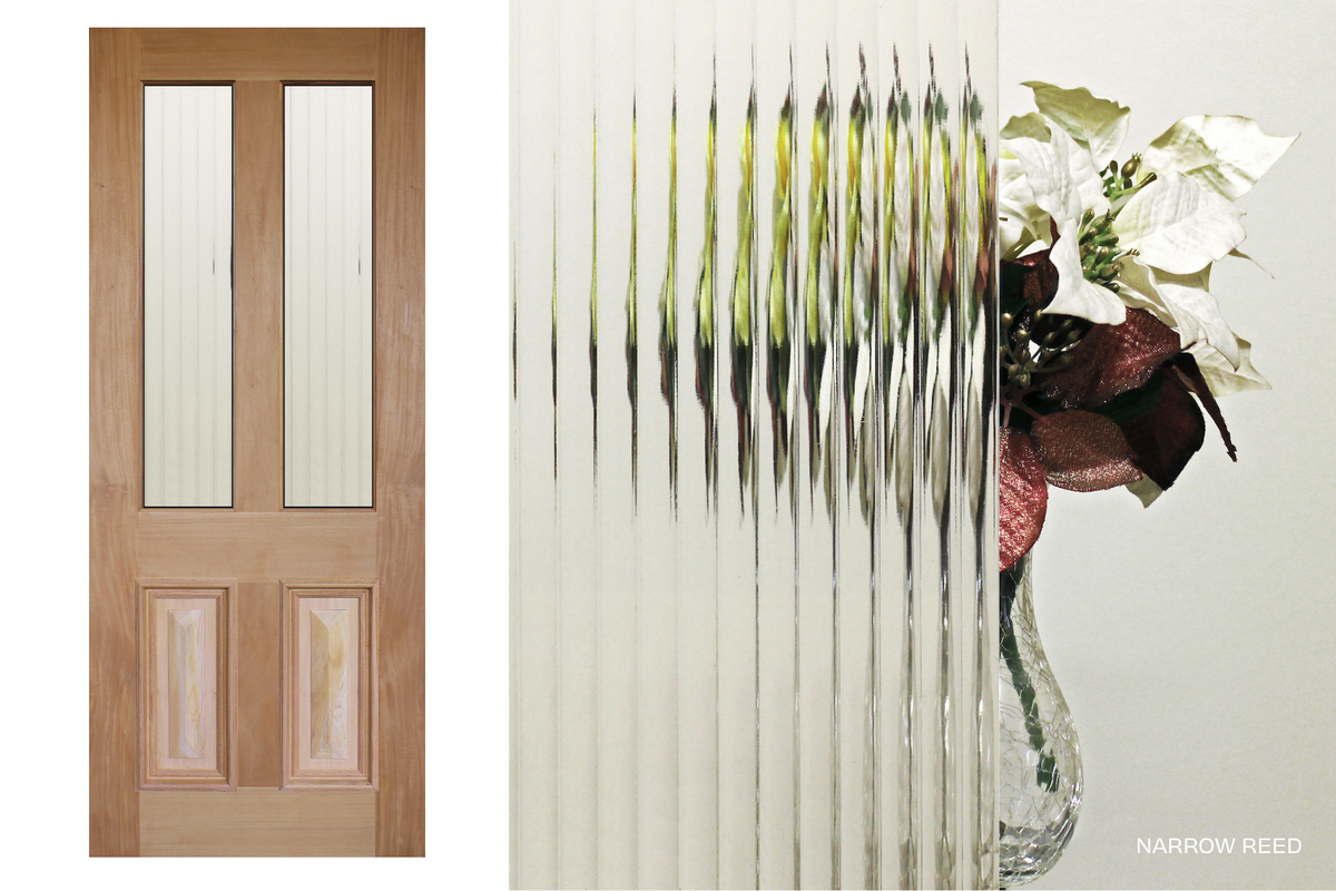 Agora Doors Entrance & Internal Door Victorian 155 Cricket Bat & Bolection Mould + Glass