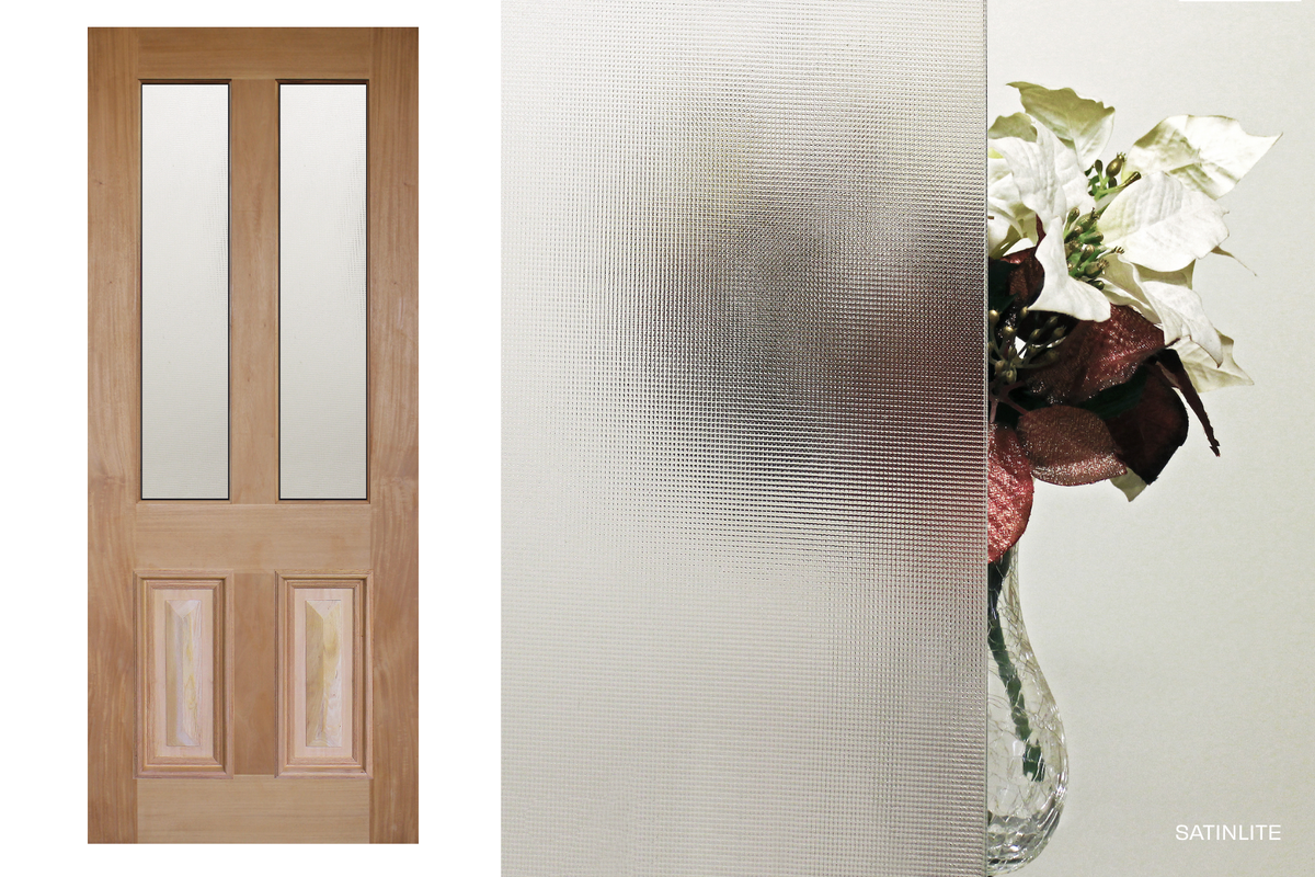 Agora Doors Entrance & Internal Door Victorian 155 Cricket Bat & Bolection Mould + Glass