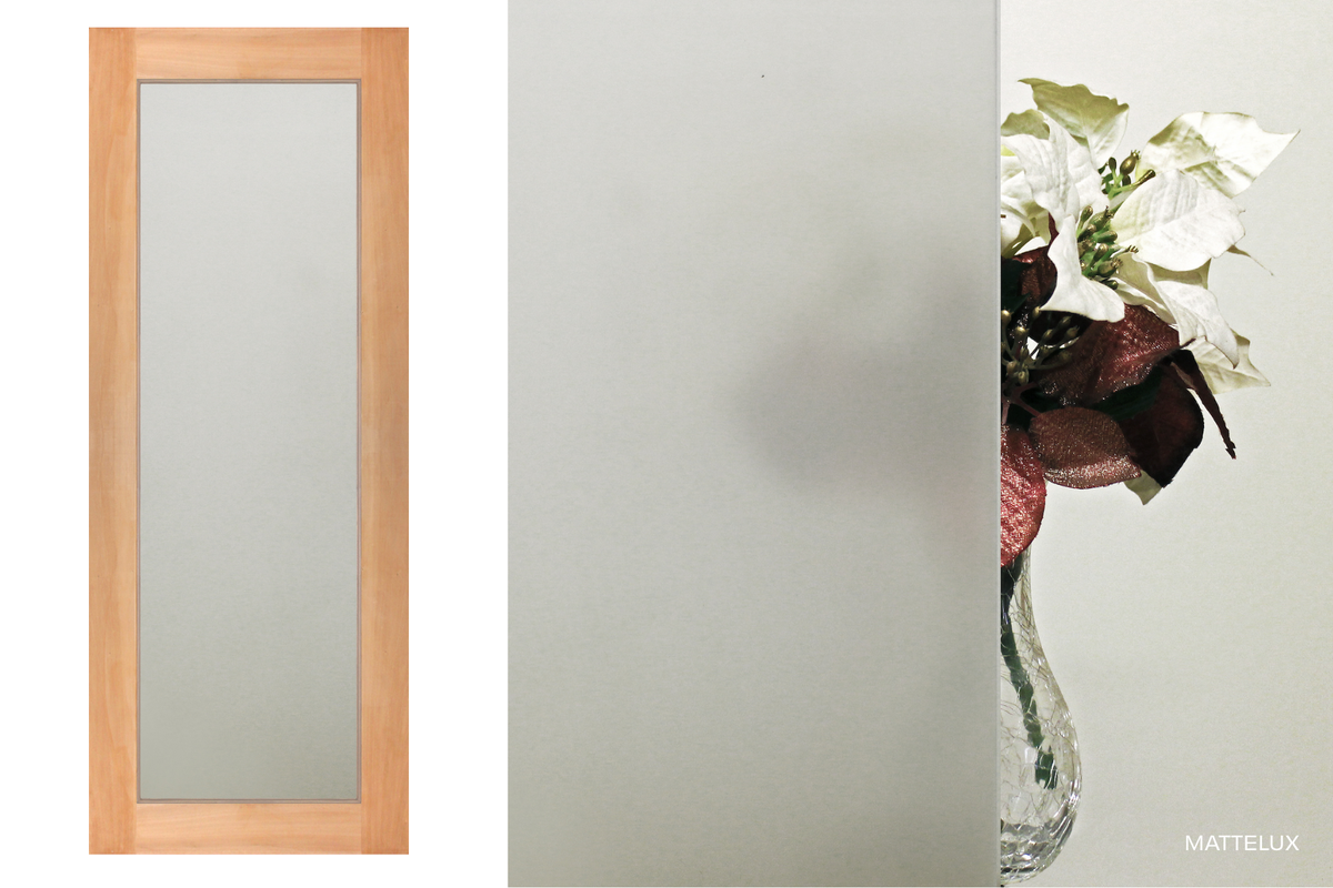 Agora Doors Entrance & Internal Door Vision 45 Textured Glass