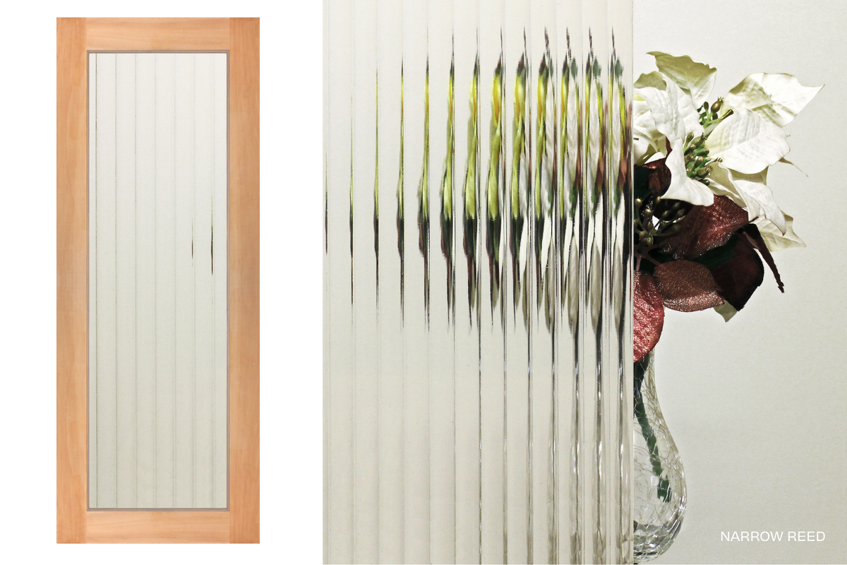 Agora Doors Entrance & Internal Door Vision 45 Textured Glass