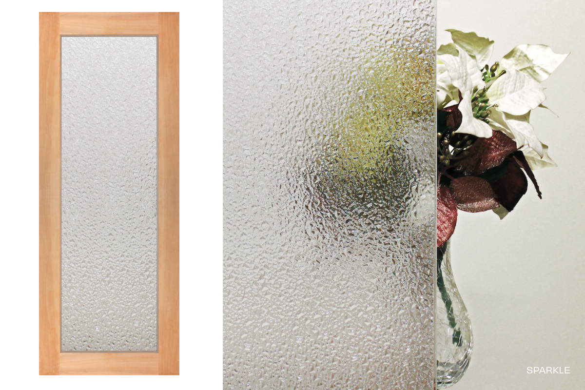 Agora Doors Entrance & Internal Door Vision 45 Textured Glass