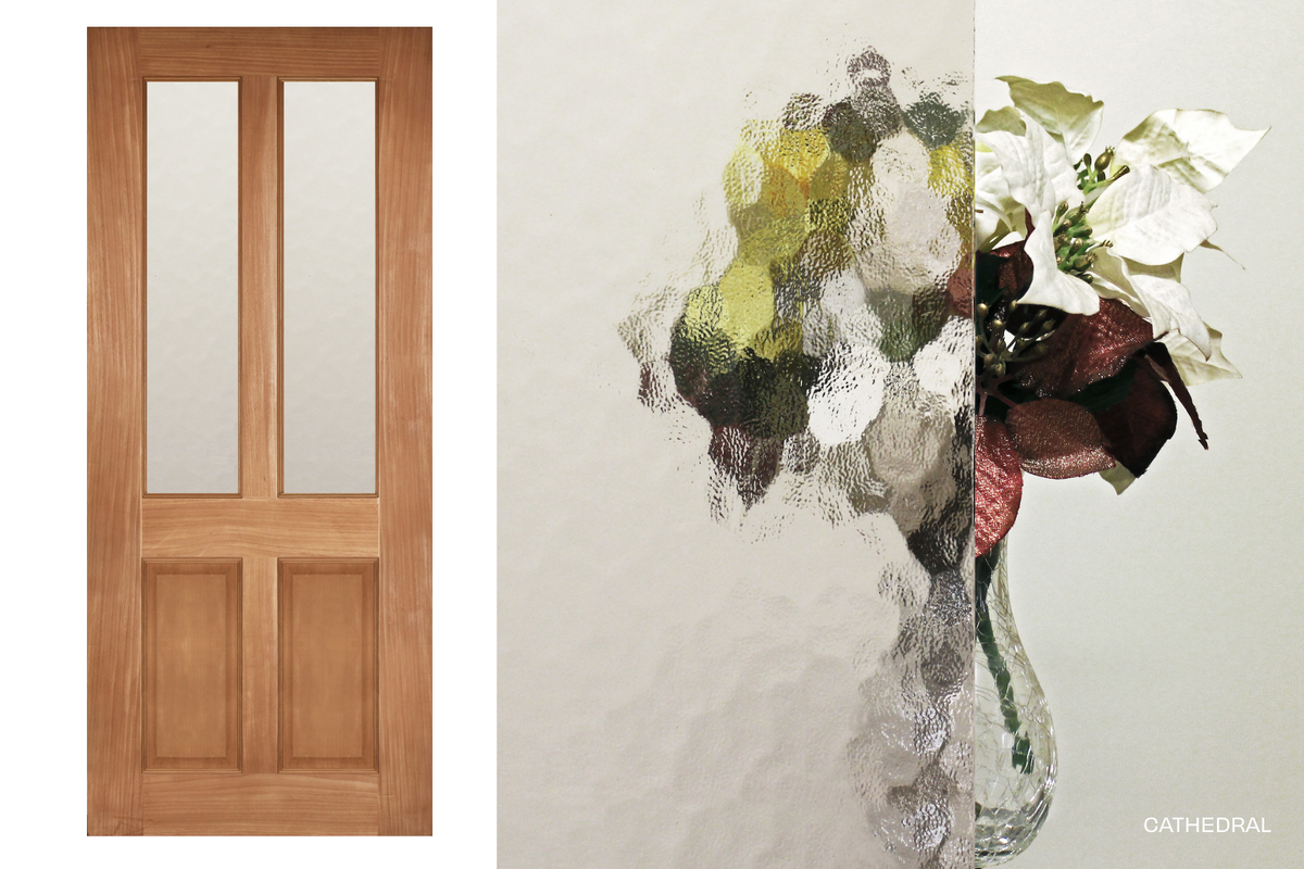 Agora Doors Entrance &amp; Internal Door Colonial 125 Textured Glass