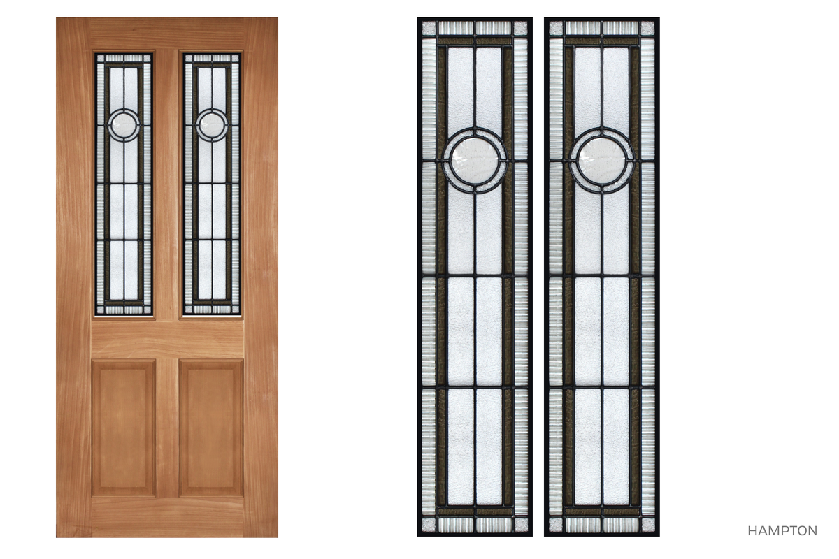Agora Doors Entrance & Internal Door Colonial 125 Leadlight
