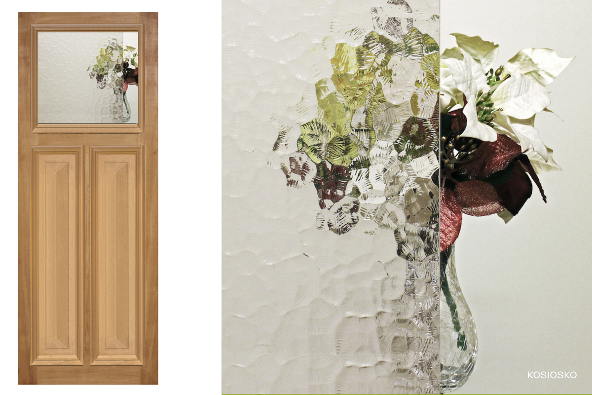 Agora Doors Entrance &amp; Internal Door Edwardian 165 Cricket Bat &amp; Bolection Mould + Glass