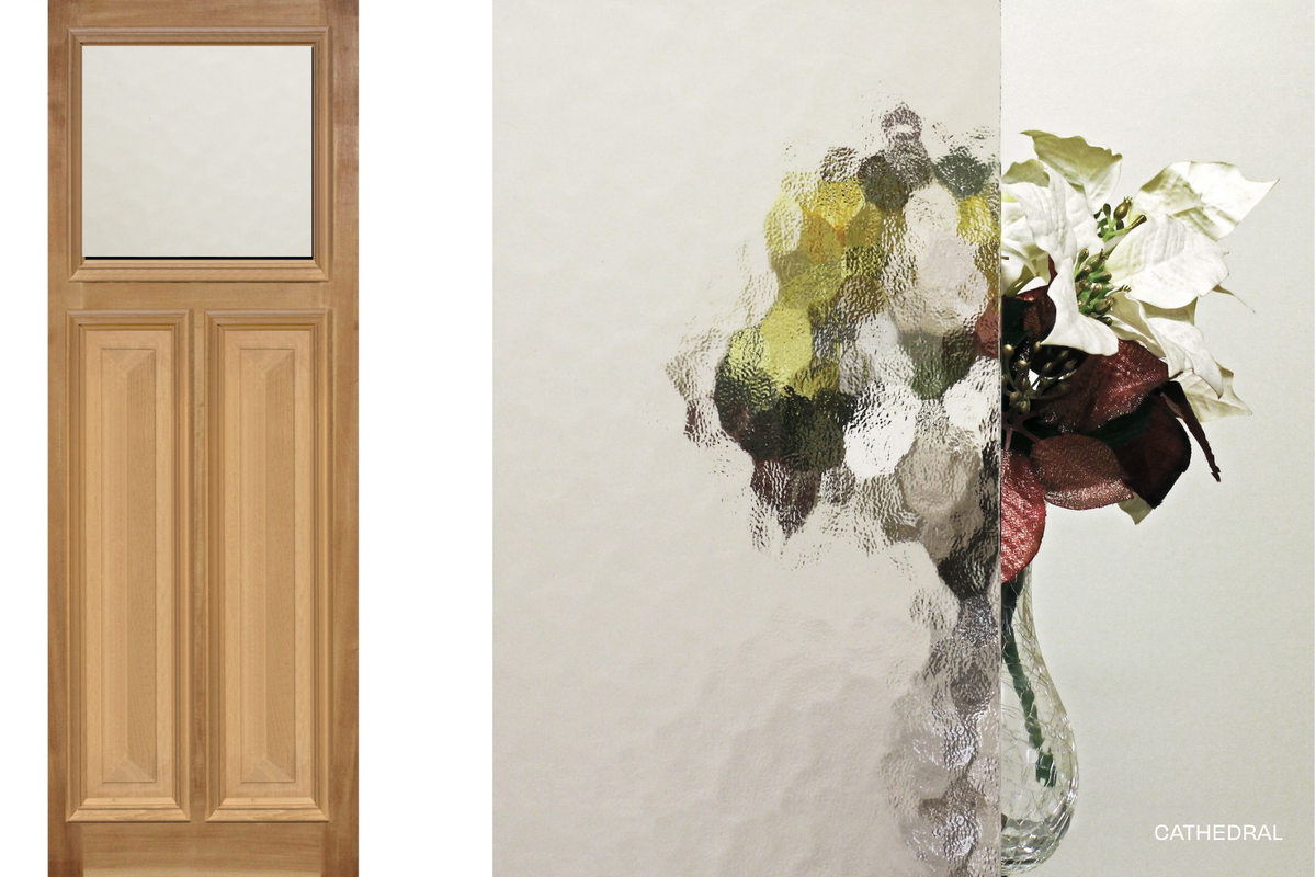 Agora Doors Entrance &amp; Internal Door Edwardian 165 Cricket Bat &amp; Bolection Mould + Glass
