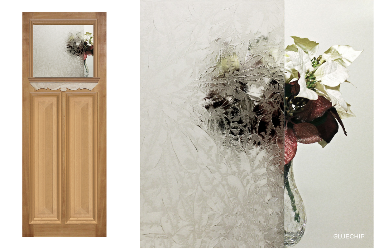 Agora Doors Entrance &amp; Internal Door Edwardian 165 Cricket Bat &amp; Bolection Mould + Ledge &amp; Scroll + Glass