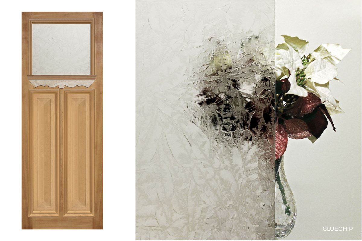 Agora Doors Entrance &amp; Internal Door Edwardian 165 Cricket Bat &amp; Bolection Mould + Ledge &amp; Scroll + Glass
