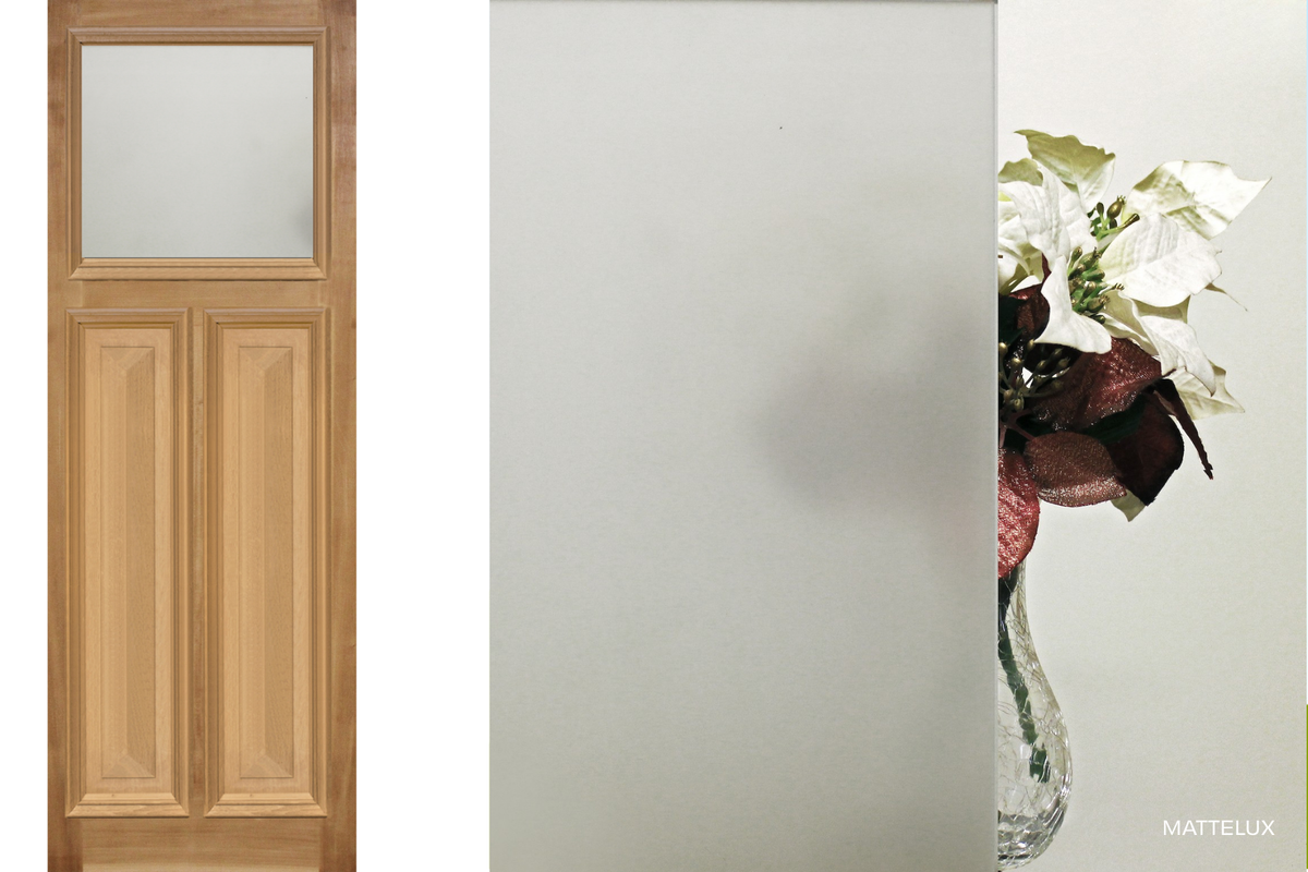 Agora Doors Entrance &amp; Internal Door Edwardian 165 Cricket Bat &amp; Bolection Mould + Glass