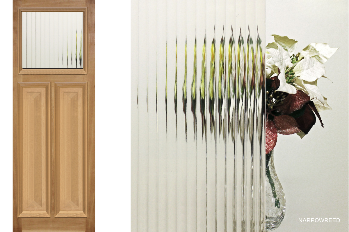Agora Doors Entrance &amp; Internal Door Edwardian 165 Cricket Bat &amp; Bolection Mould + Glass