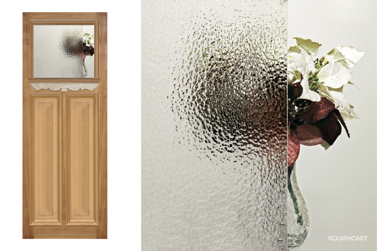 Agora Doors Entrance &amp; Internal Door Edwardian 165 Cricket Bat &amp; Bolection Mould + Ledge &amp; Scroll + Glass