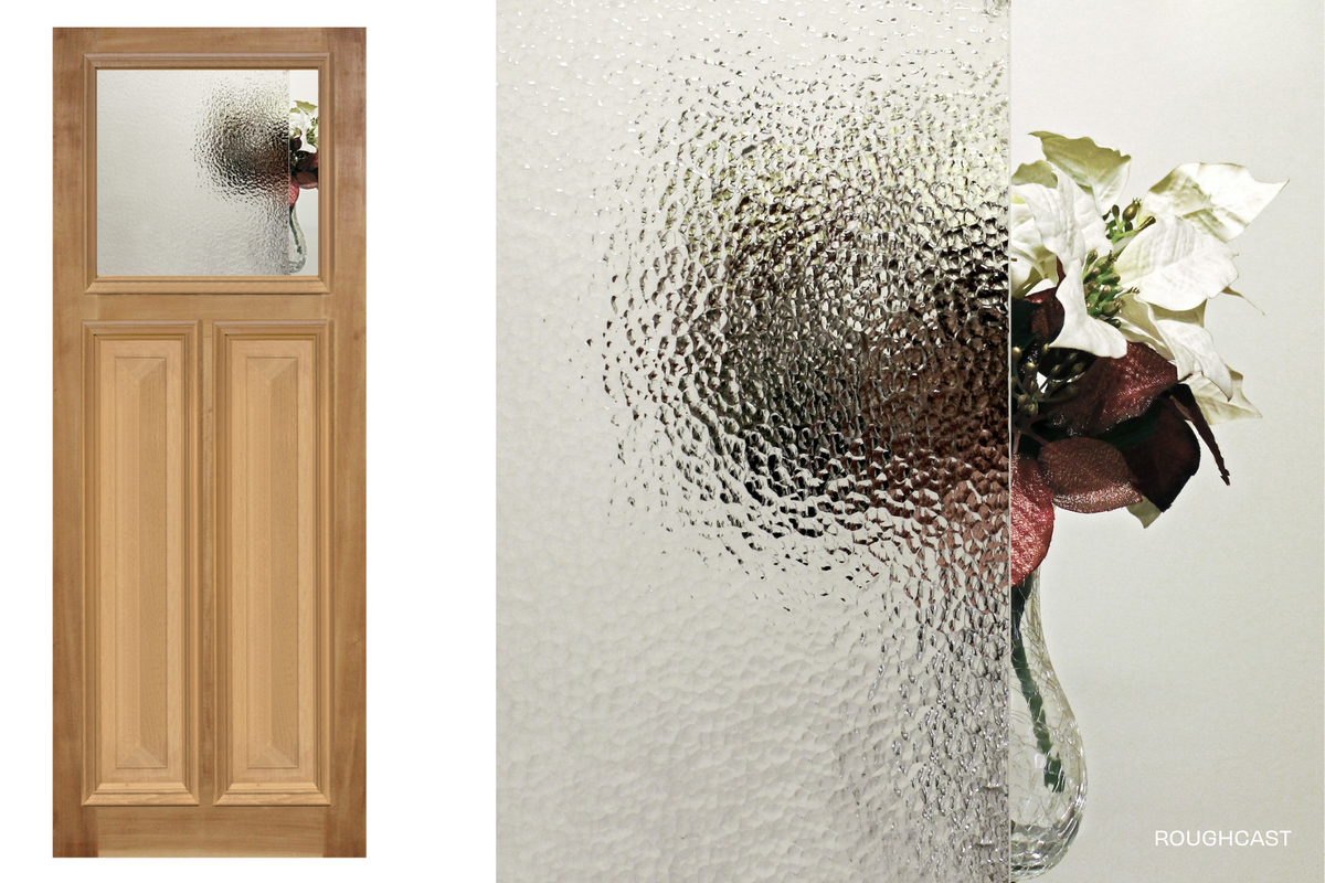 Agora Doors Entrance &amp; Internal Door Edwardian 165 Cricket Bat &amp; Bolection Mould + Glass