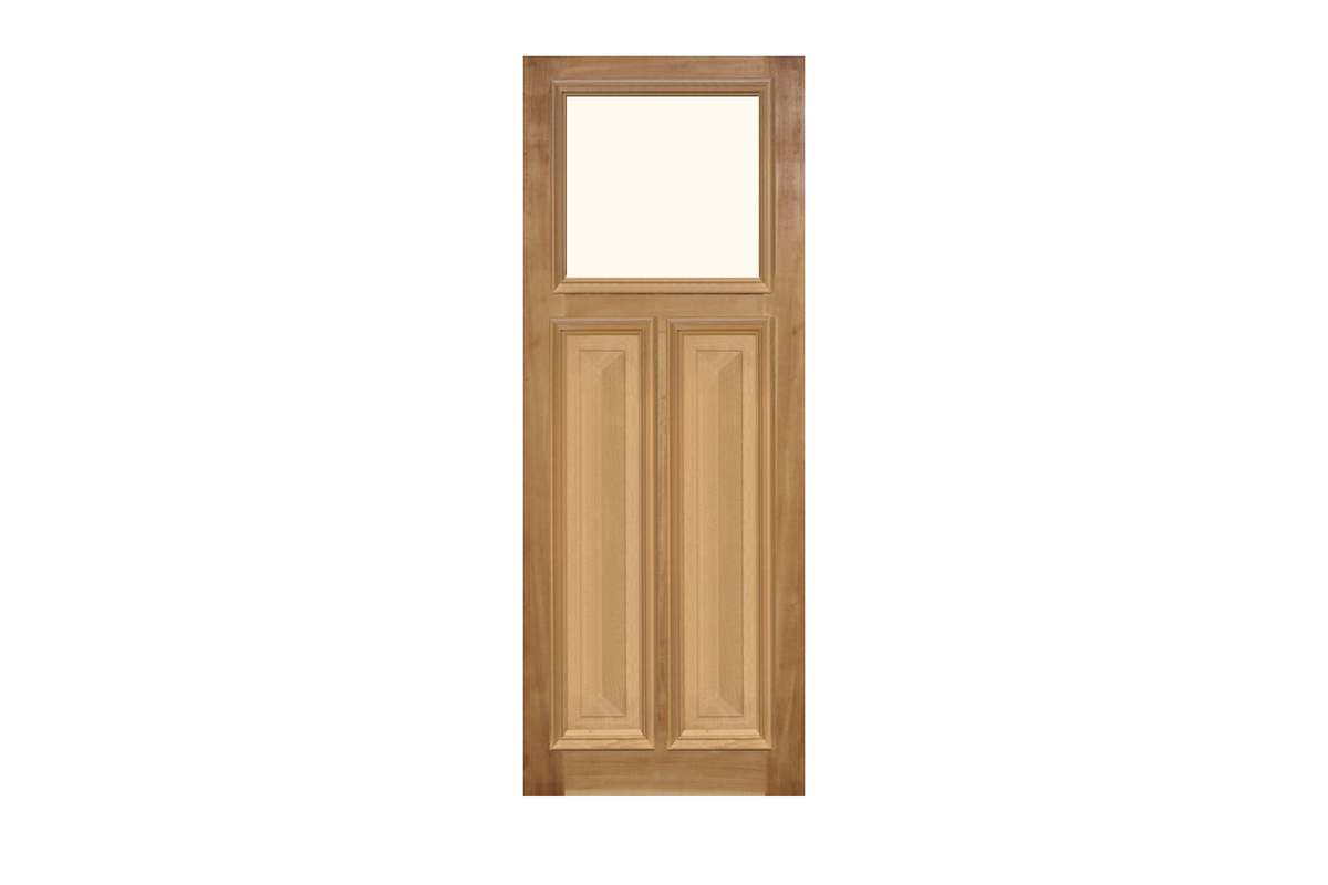 Agora Doors Entrance &amp; Internal Door Edwardian 165 Cricket Bat &amp; Bolection Mould + Glass