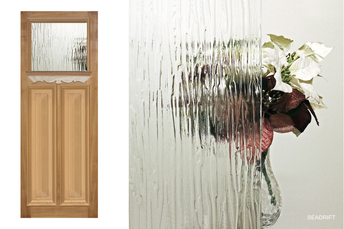 Agora Doors Entrance &amp; Internal Door Edwardian 165 Cricket Bat &amp; Bolection Mould + Ledge &amp; Scroll + Glass