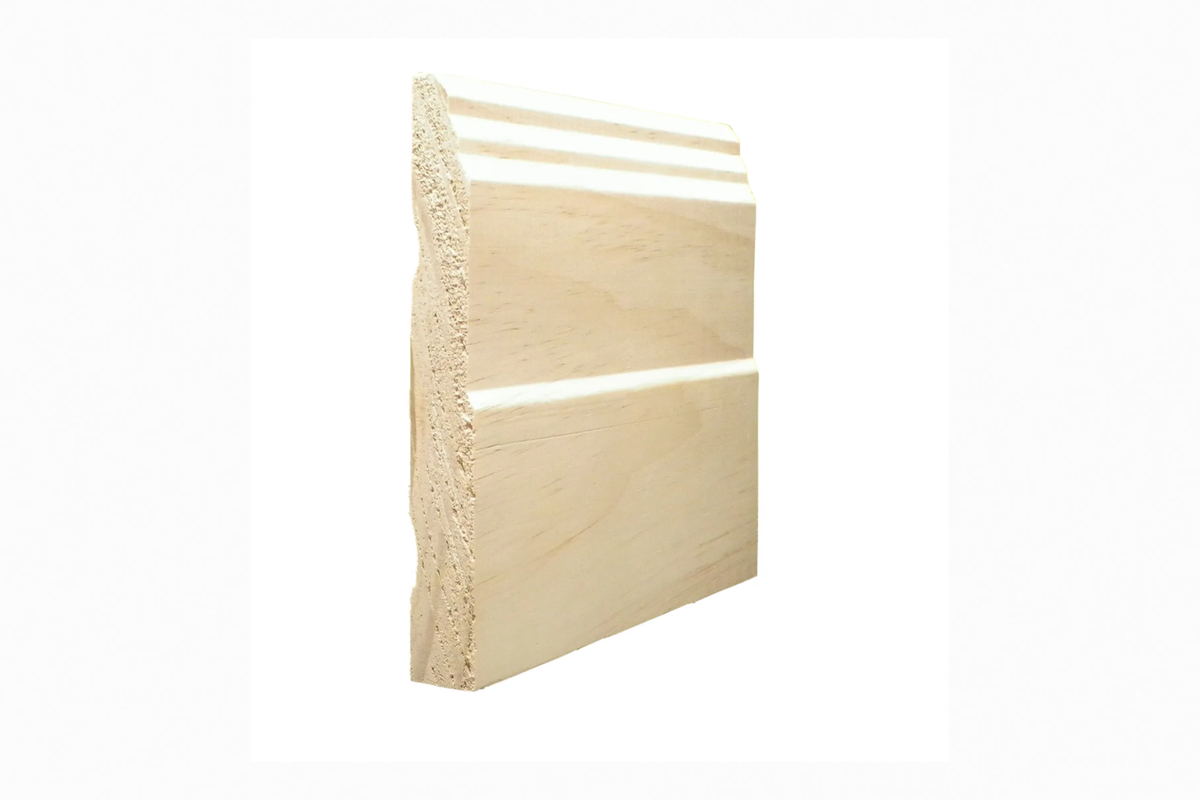 Stepped Primed Pine F/J Architrave