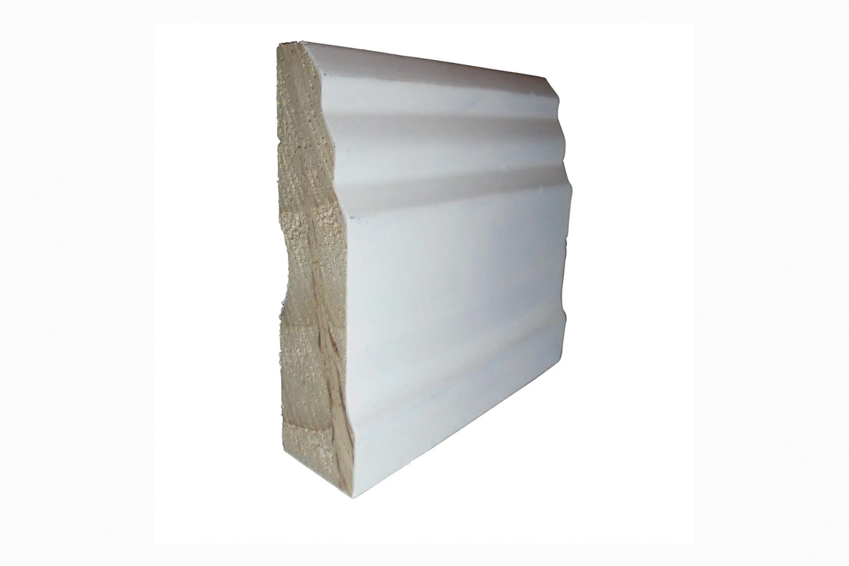 Stepped Primed Pine F/J Architrave