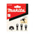 Makita Multi Tool Plunge Cut Saw Blade Set - 4 Pack