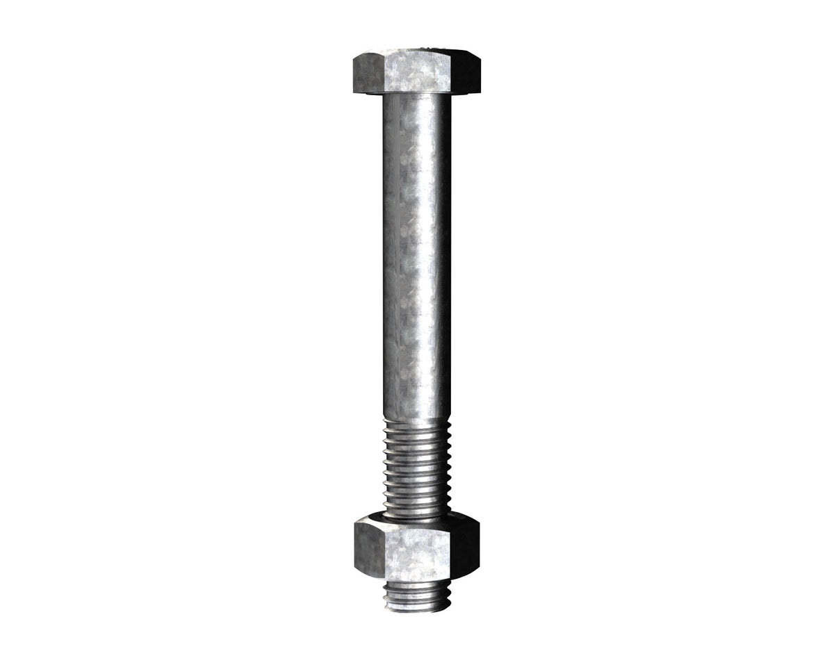 Bremick™ Hex Head Threaded Bolt Galvanised M10