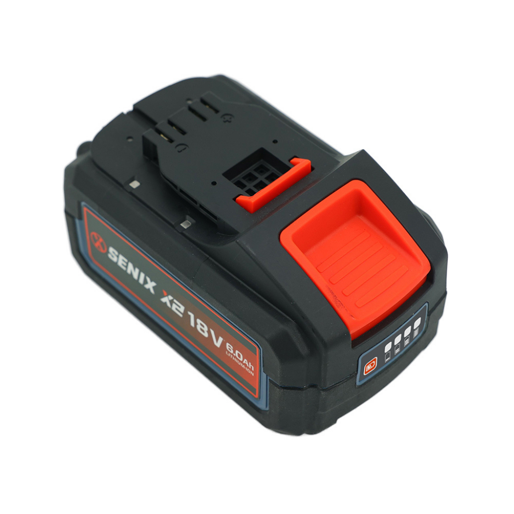 SENIX X2 18V Battery, 6.0Ah