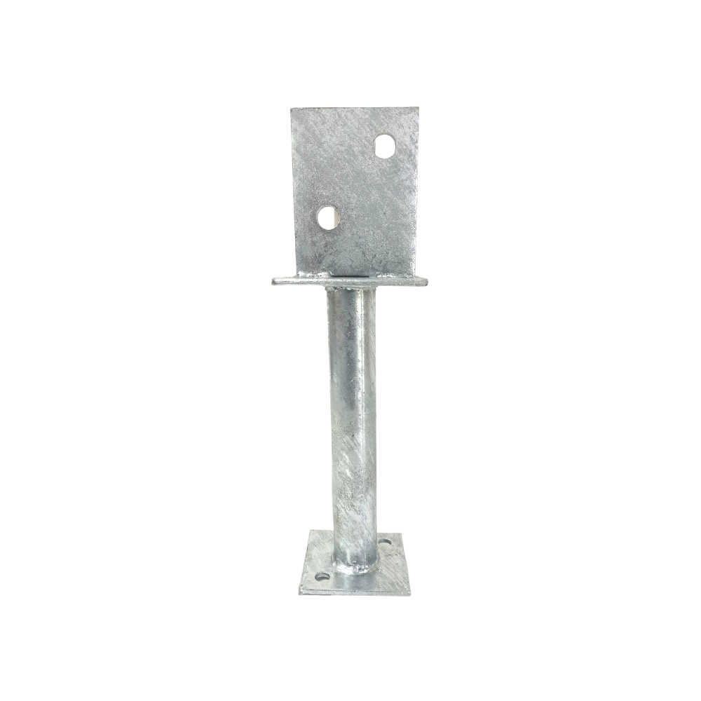 McIntyre® Blade Style Galvanised Post Support with 200mm leg