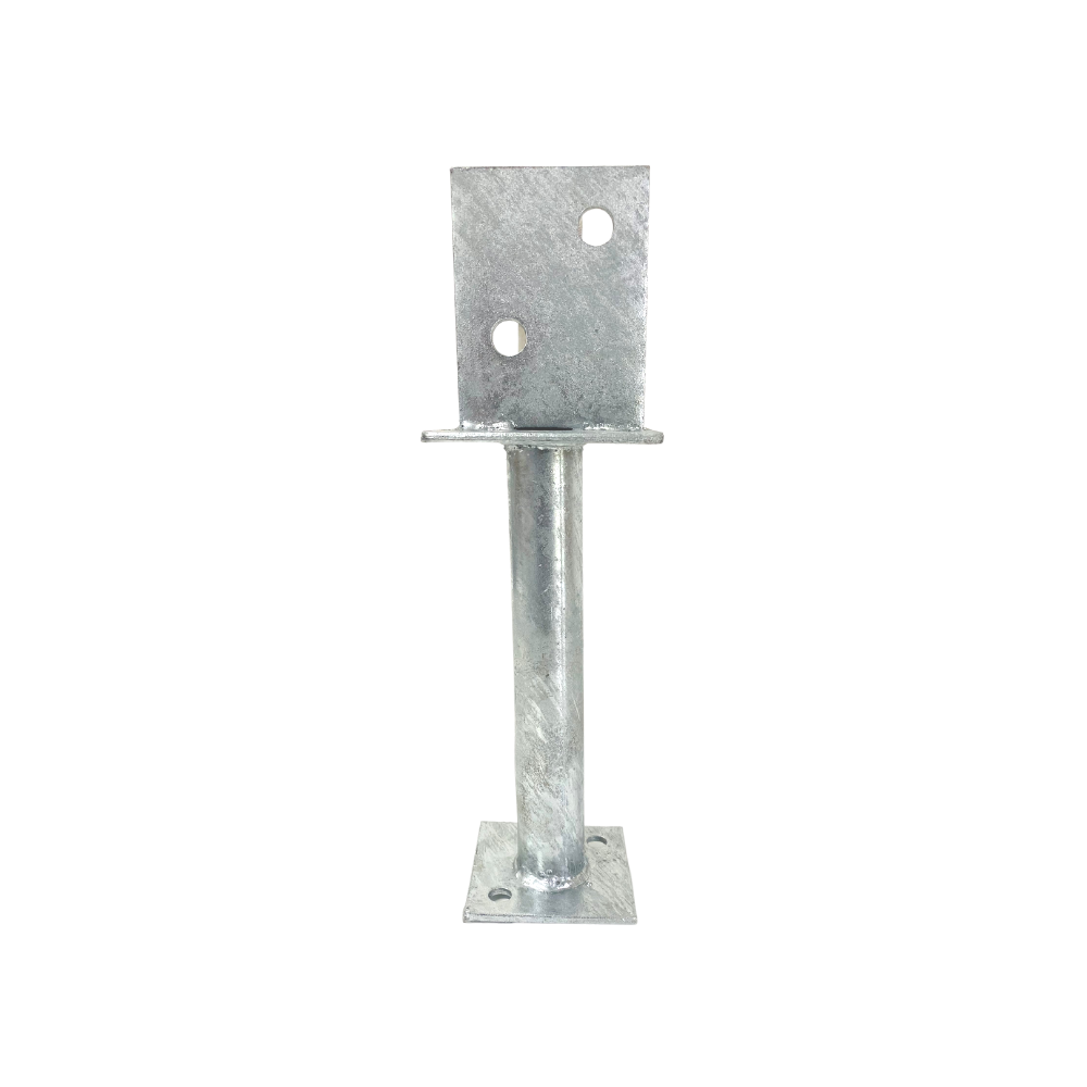 McIntyre® Blade Style Galvanised Post Support with Various Leg Lengths and Blade Sizes