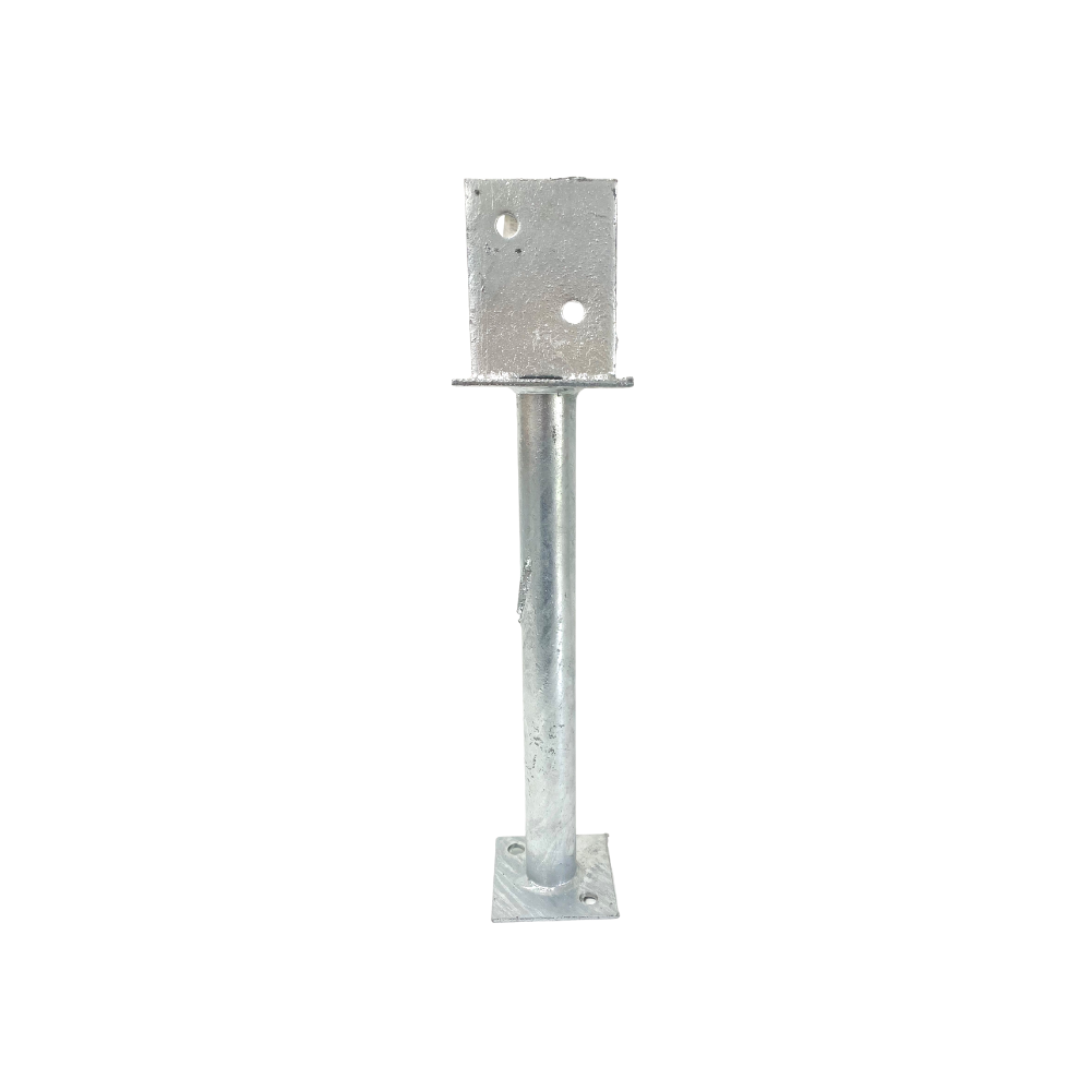 McIntyre® Blade Style Galvanised Post Support with Various Leg Lengths and Blade Sizes