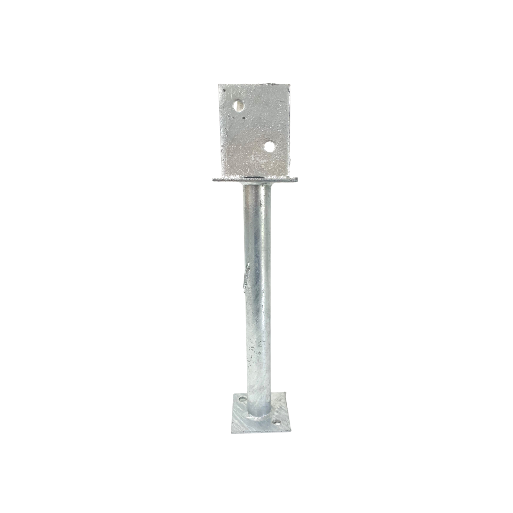 McIntyre® Blade Style Galvanised Post Support with 300mm leg