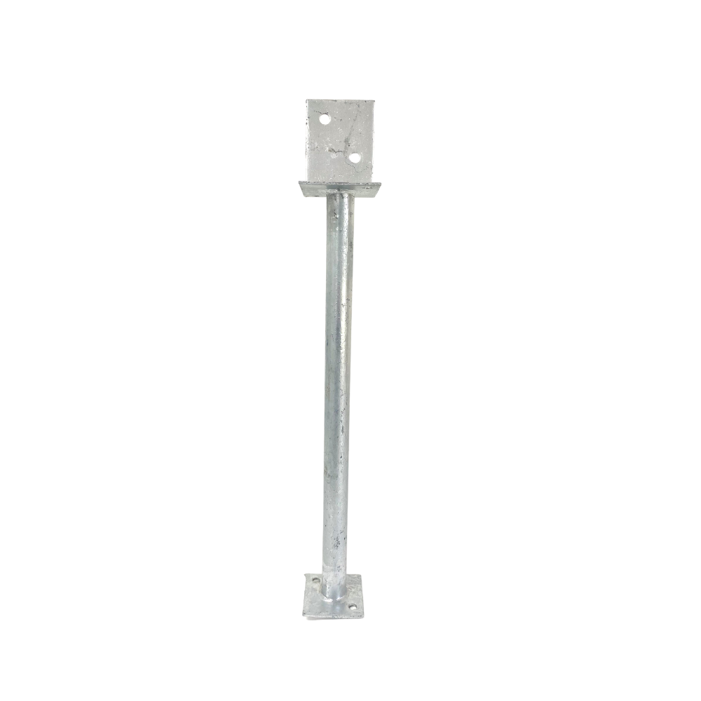 McIntyre® Blade Style Galvanised Post Support with 500mm leg