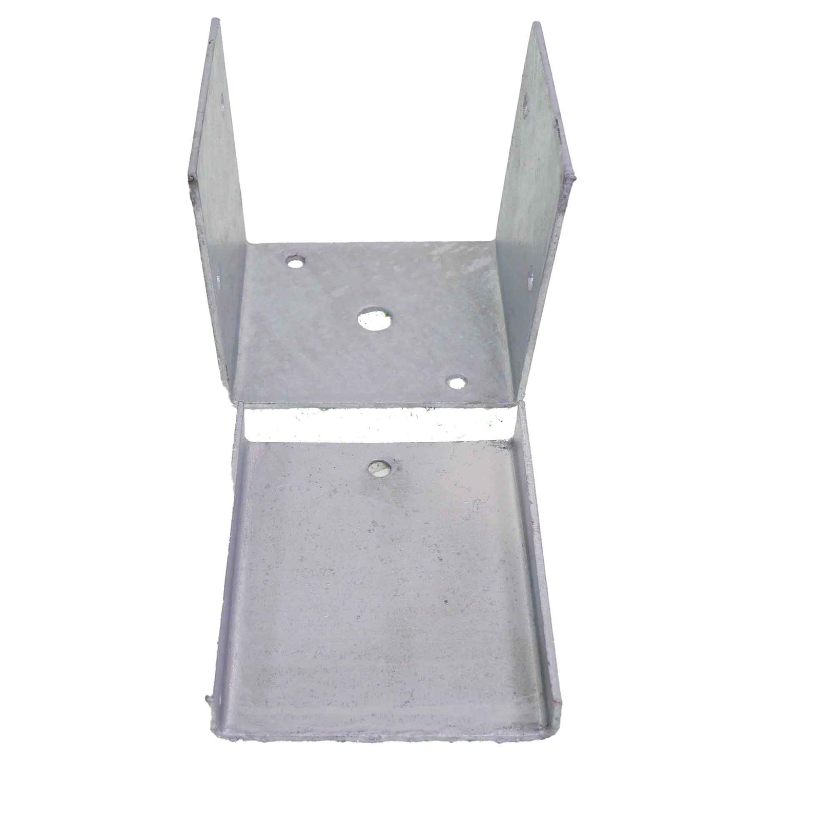 McIntyre® Galvanised Bolt-On Post Support with Base 120mm