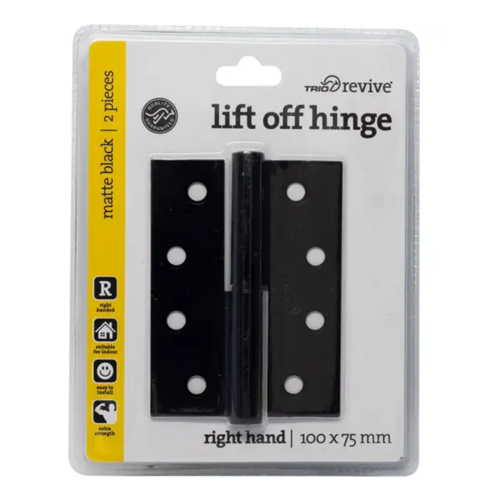 Trio Lift Off Hinge Right Hand