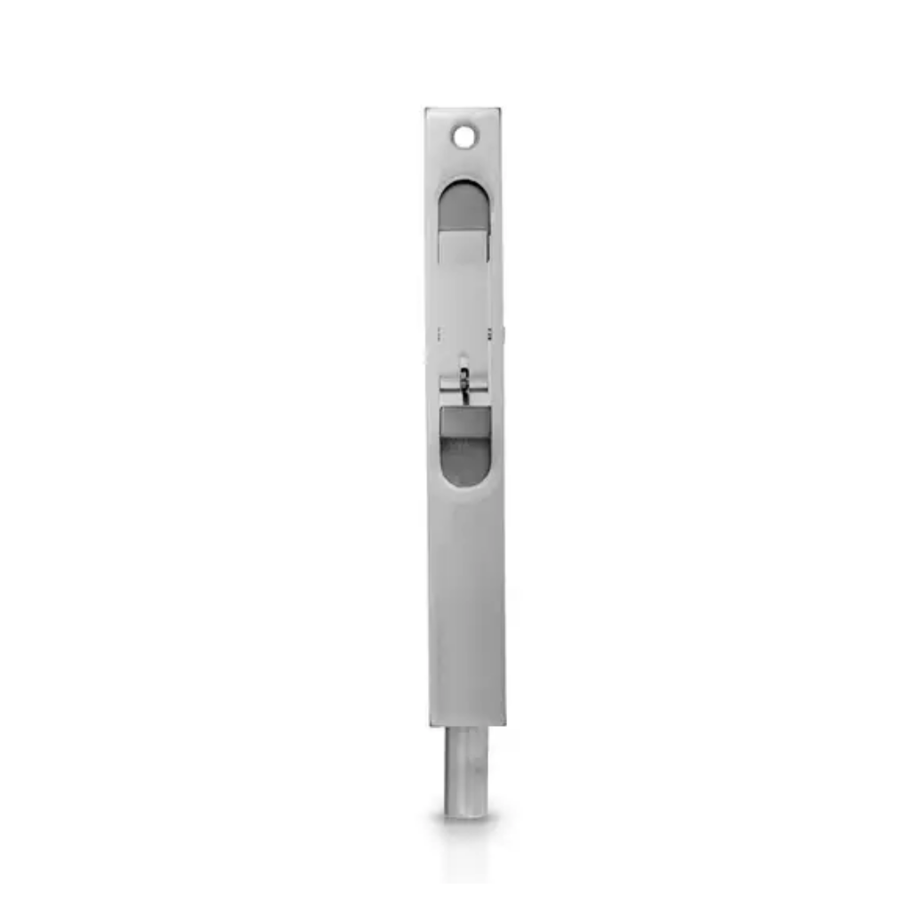 Trio Flush Bolt Satin Chrome 200 x 19mm