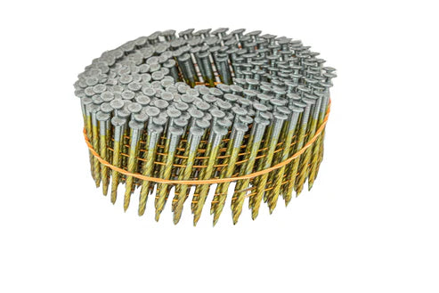 Air BPD Electro Galv Coil Ring Shank Nail 2.5 x 50mm Box x 9000 - SOLD BY THE COIL