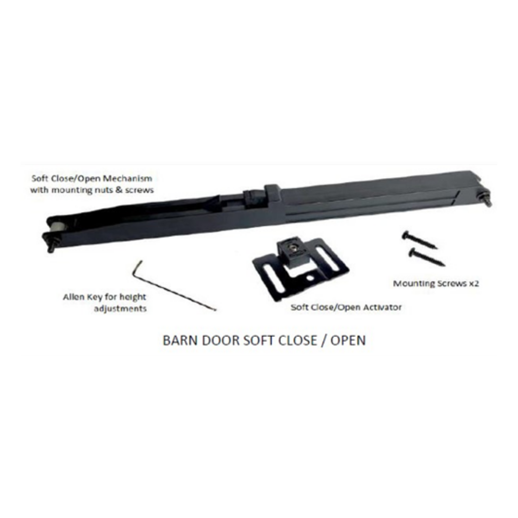 Corinthian Barn Door Soft Closer/Open