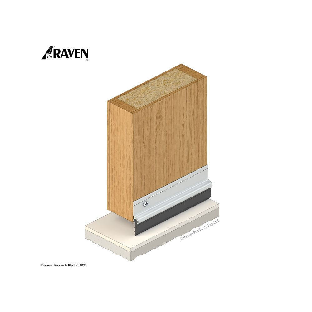 Raven RP5 - Weather Strip Door Seal - Universal Door Weatherseal Profile