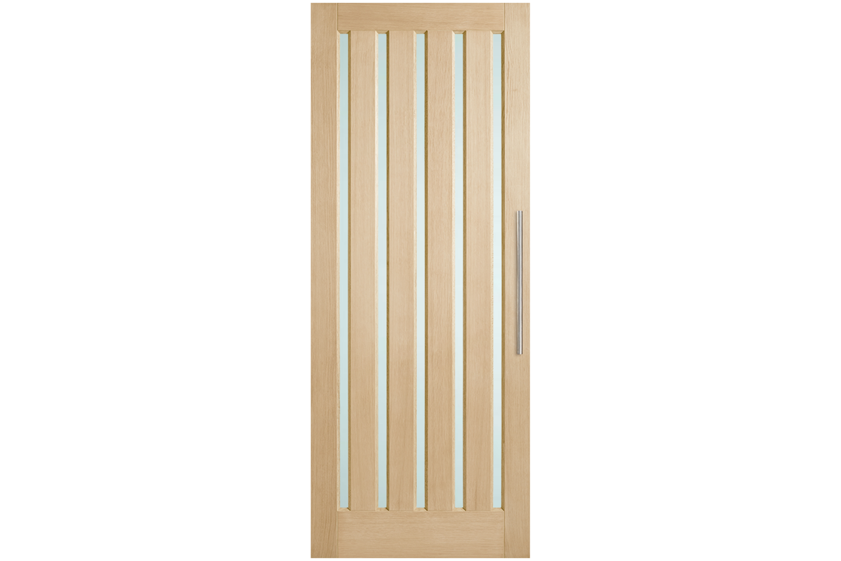 Corinthian  Entrance & Internal Door Blonde Oak