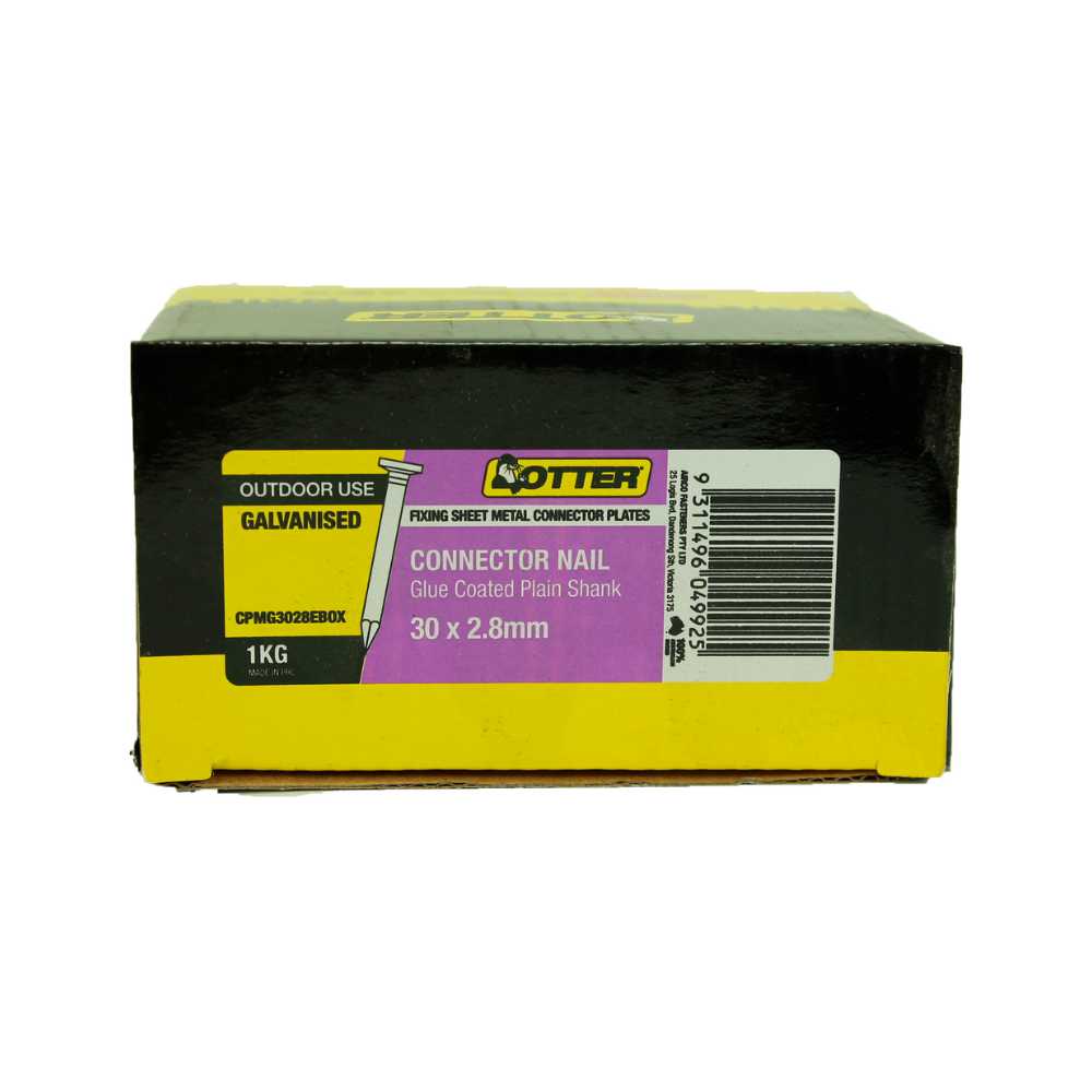 Otter Concrete Nails - Zinc Plated