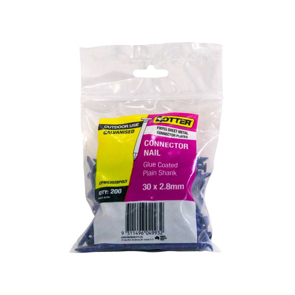 Otter Concrete Nails - Zinc Plated