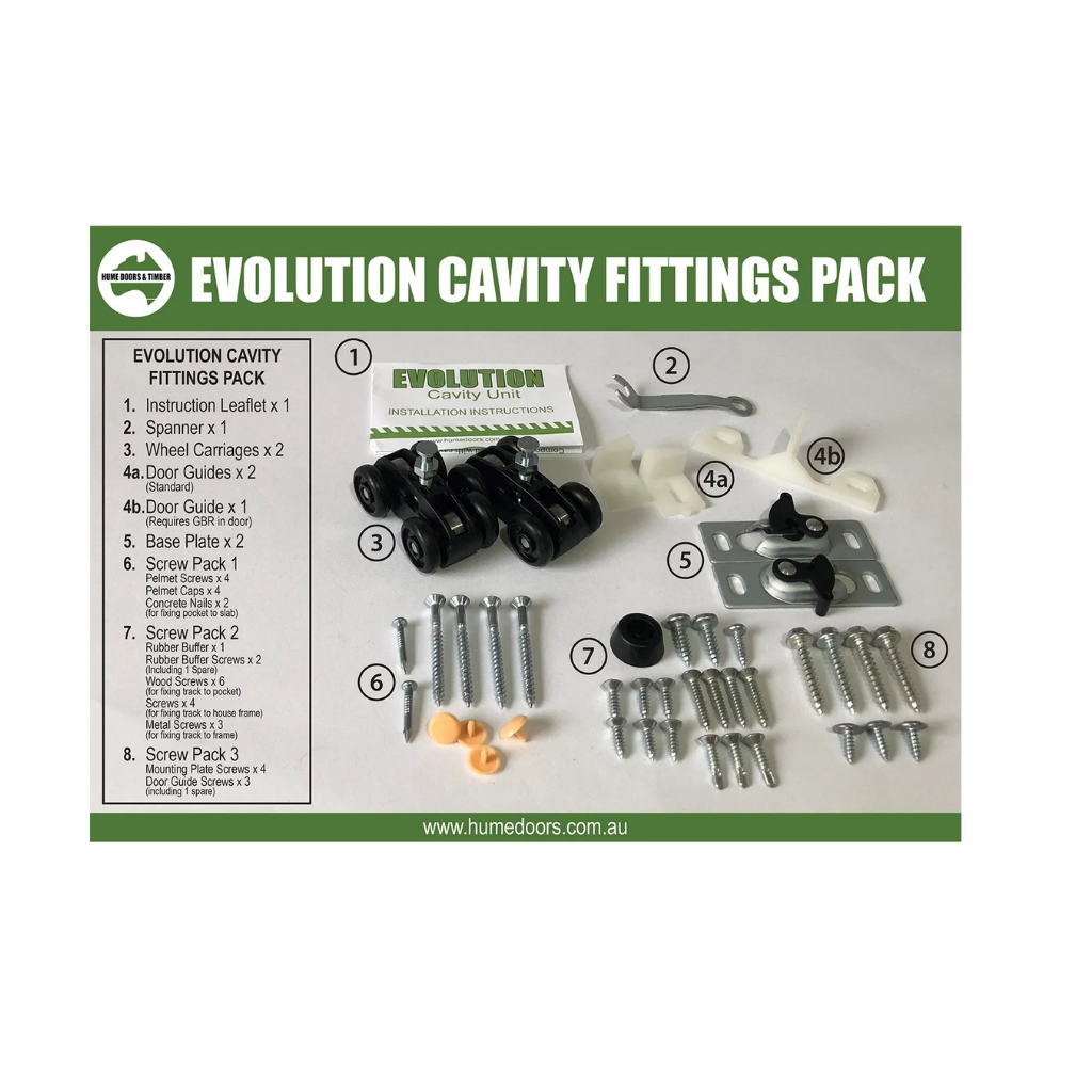 Hume Doors Evolution Cavity Unit Pack