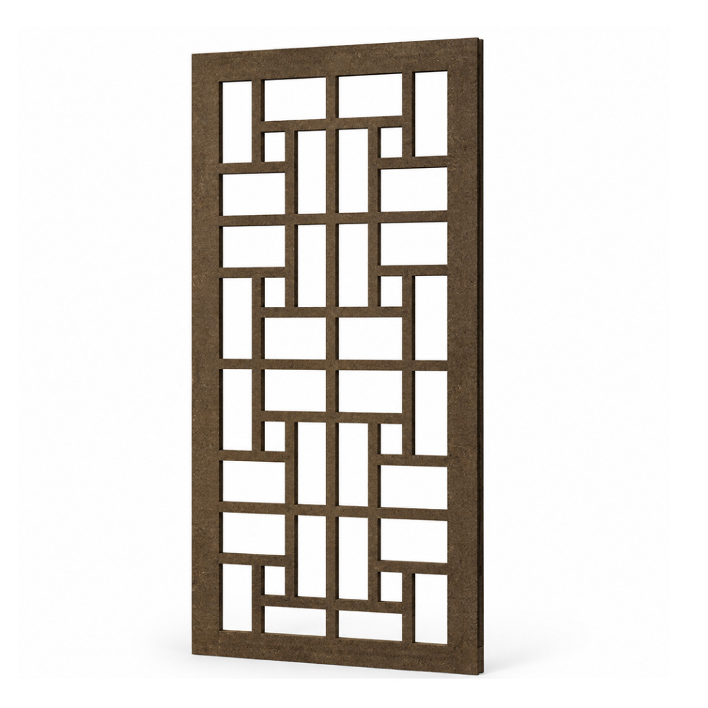 Cairo Decorative Privacy Screen- Raw Finish