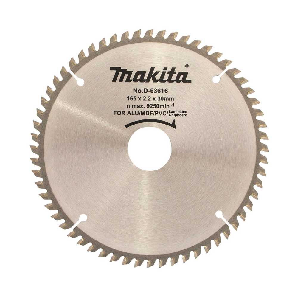 Makita Multi Purpose Circular Saw Blade 165mm 60T