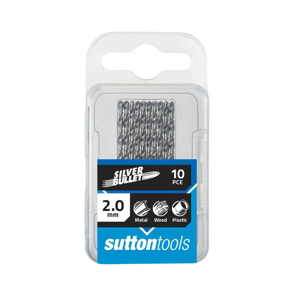 Sutton D104 Jobber Drills Trade Pack Silver Bullet 10pce