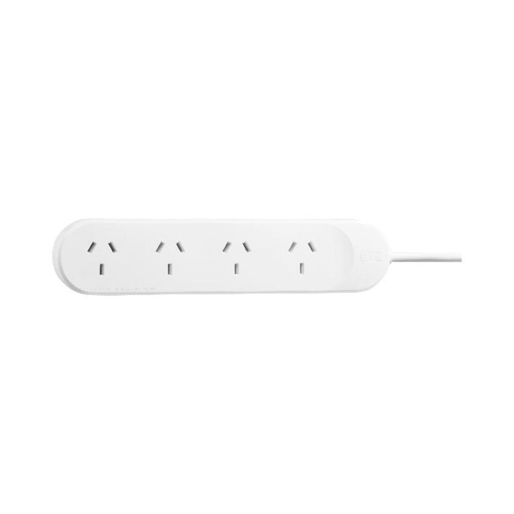 HPM General Purpose 4 Outlet Powerboard White