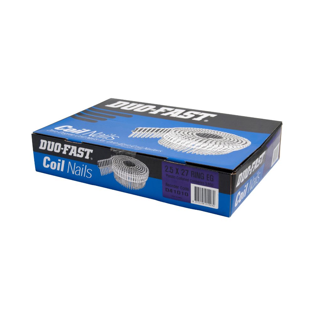 Paslode DUO-FAST 0° Plastic Collated Coil Nails - SOLD BY THE COIL