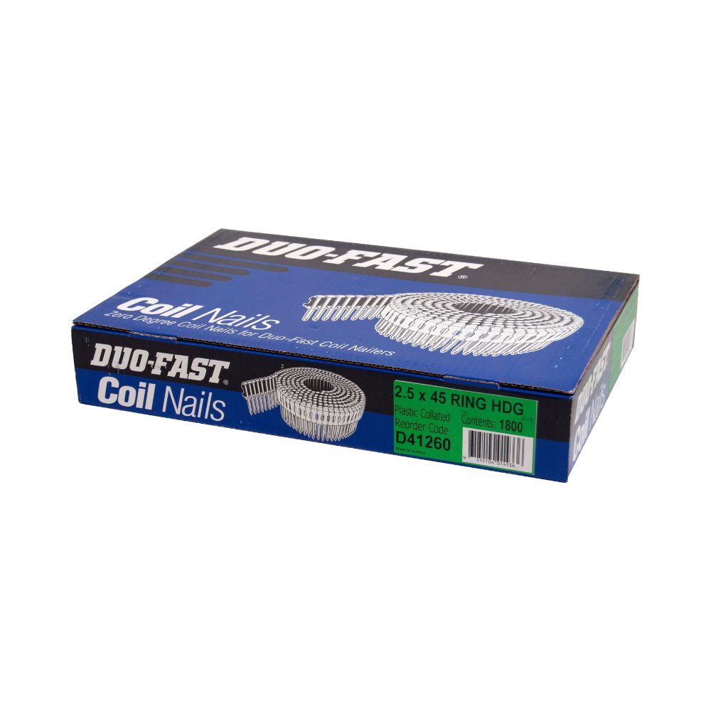 Paslode DUO-FAST 0° Plastic Collated Coil Nails - SOLD BY THE COIL