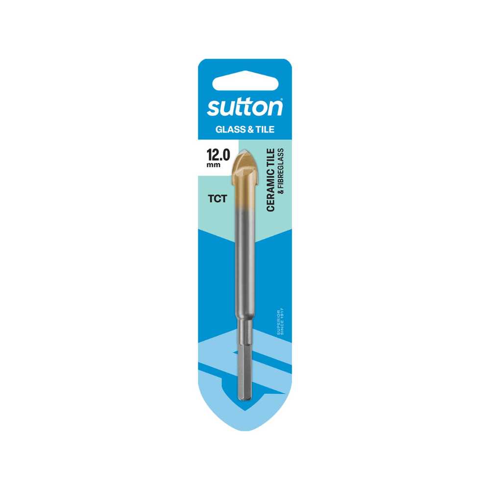 Sutton D604 Glass & Tile Drill Bit 12.0mm