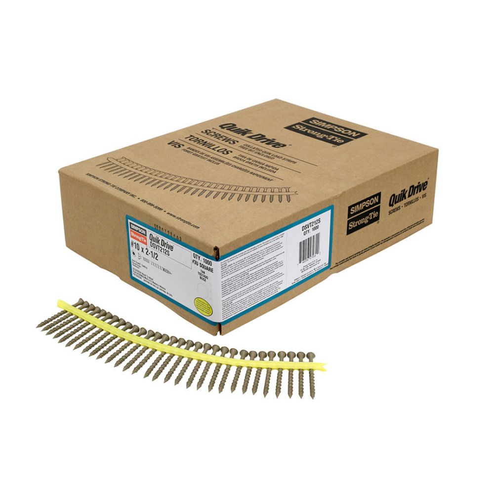 Simpson DSV Softwood Screw 4.2x64mm (Collated)